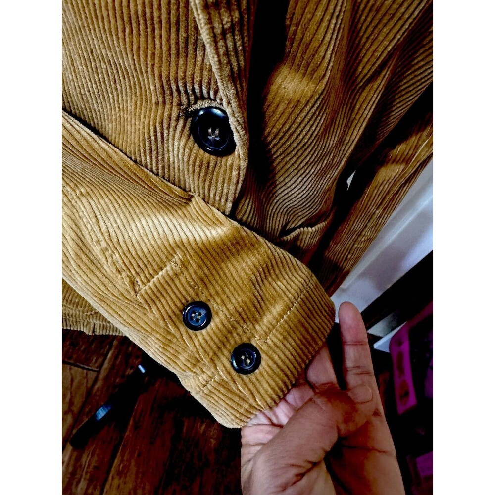VINTAGE Love Tree Corduroy Blazzer Retro Pockets‎ - SIZE M - Picture 6 of 6